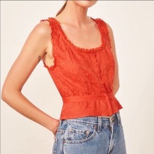 Reformation Luisa top